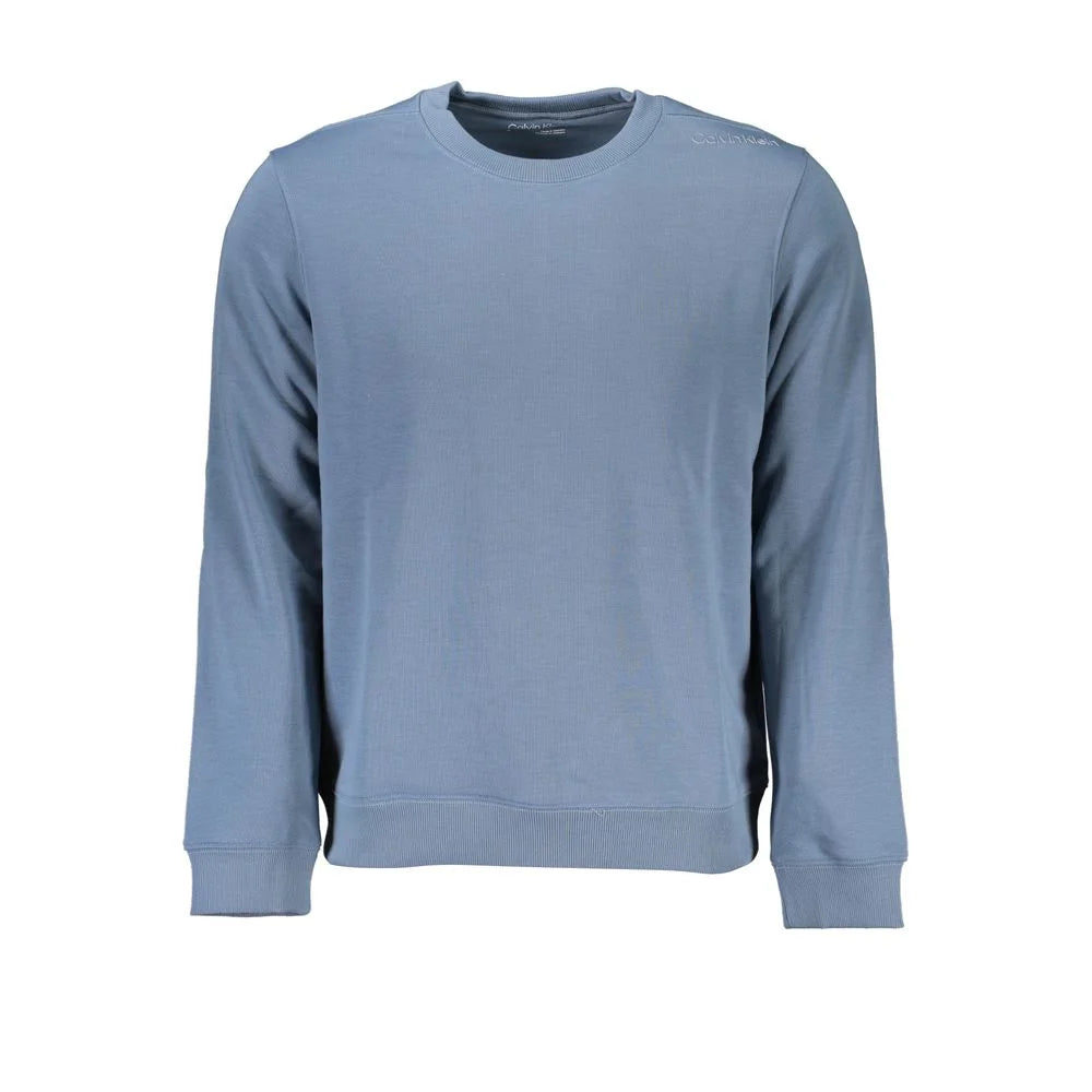 Calvin Klein Blue Polyester Men Sweater - Sweatshirts
