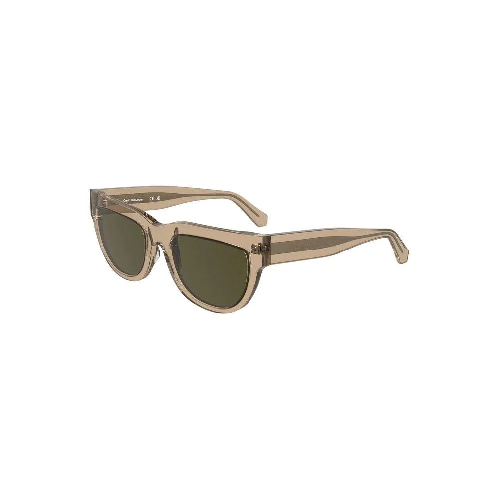 Calvin Klein Brown Acetate Women Sunglasses - Sunglasses
