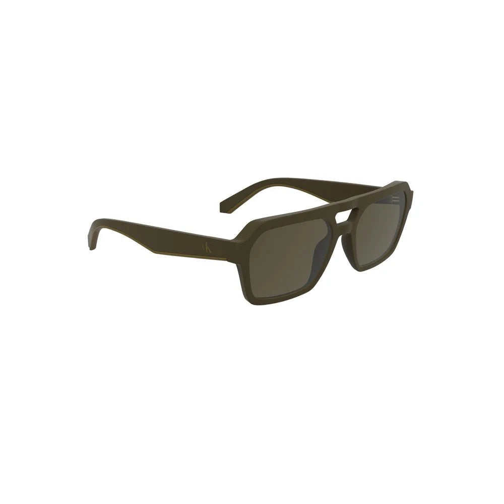 Calvin Klein Brown Bio-Based Fabric Men Sunglasses - Sunglasses