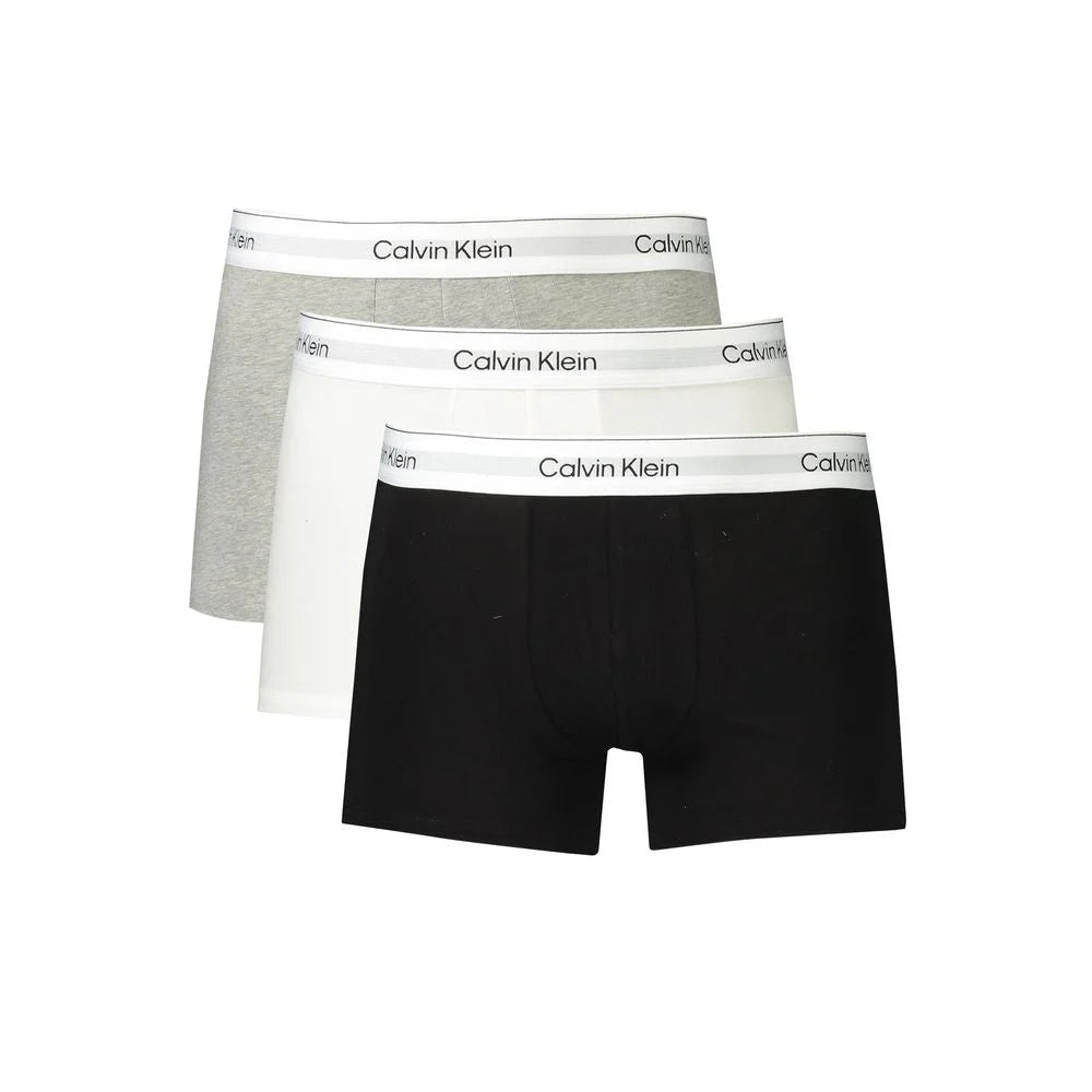 Calvin Klein Brown Cotton Men Boxer - S
