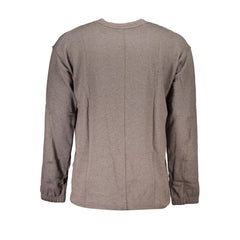 Calvin Klein Brown Cotton Men Sweater - Sweatshirts