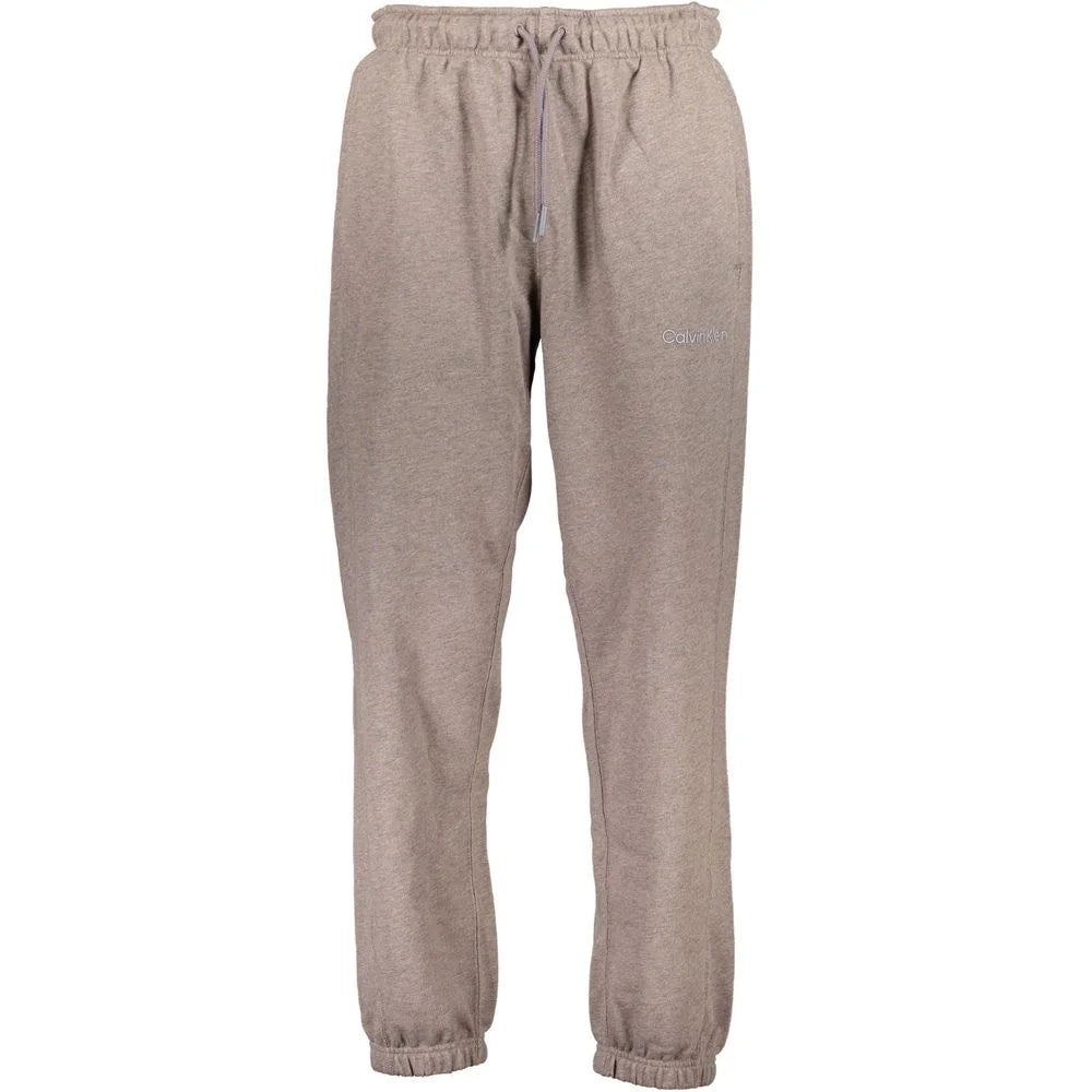 Calvin Klein Brown Cotton Pant - Joggers