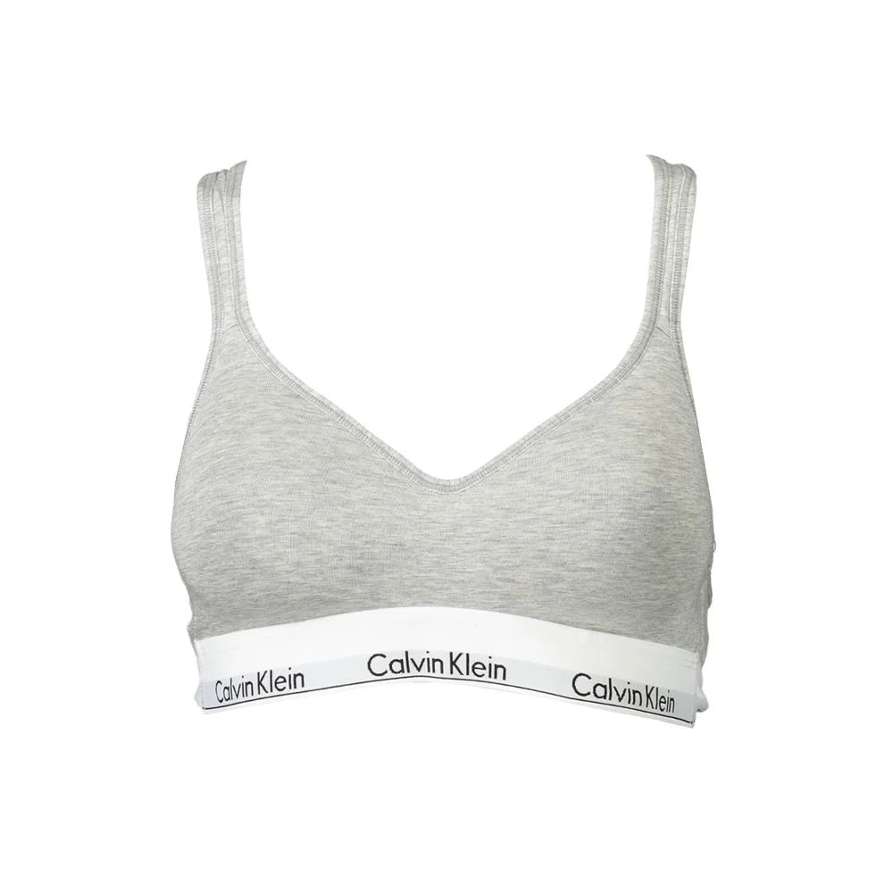 Calvin Klein Brown Cotton Women Bralette - XS - Bras