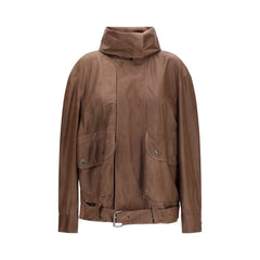 Chaqueta de cuero de lana Ovis Aries marrón Calvin Klein - IT38 | S