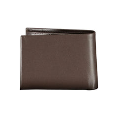 Calvin Klein Brown Leather Wallet - Wallets