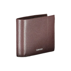Calvin Klein Brown Leather Wallet - Wallets