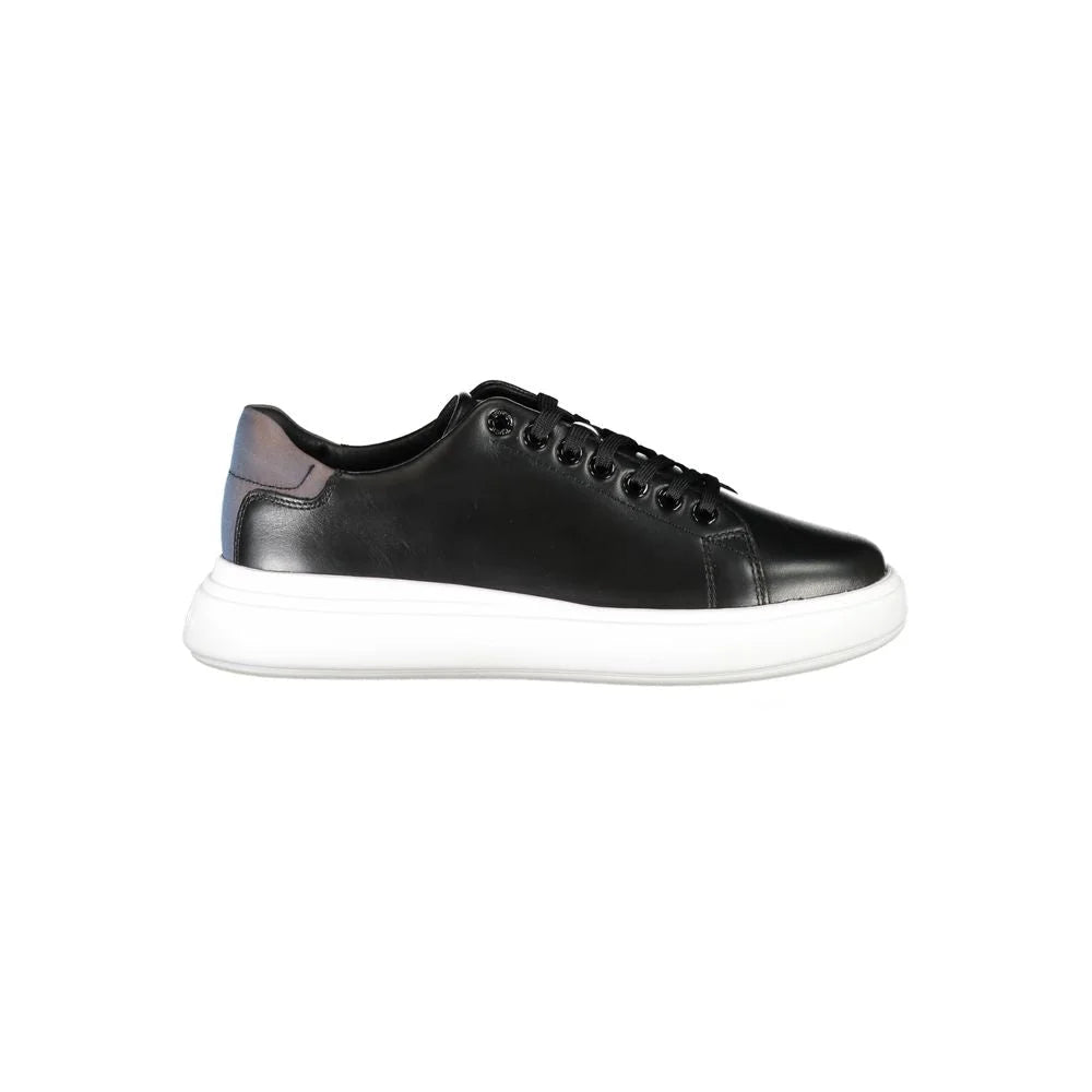 Calvin Klein Chic Contrasting Lace-Up Sneakers - Sneakers
