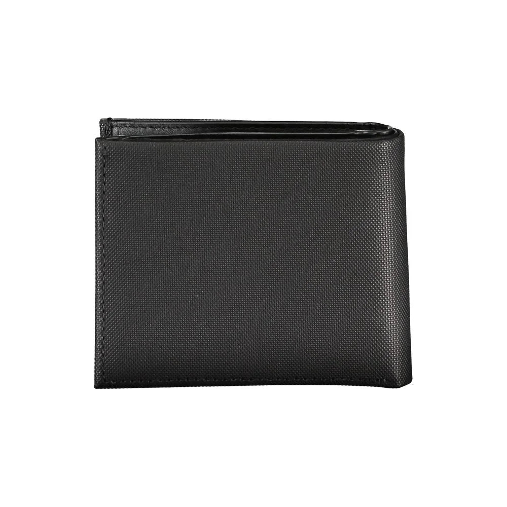 Calvin Klein Elegant Black Leather Wallet with RFID Block - Wallets