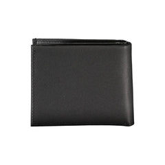 Calvin Klein Elegant Black Leather Wallet with RFID Block - Wallets