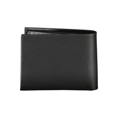 Calvin Klein Elegant Black Leather Wallet with RFID Blocking - Wallets