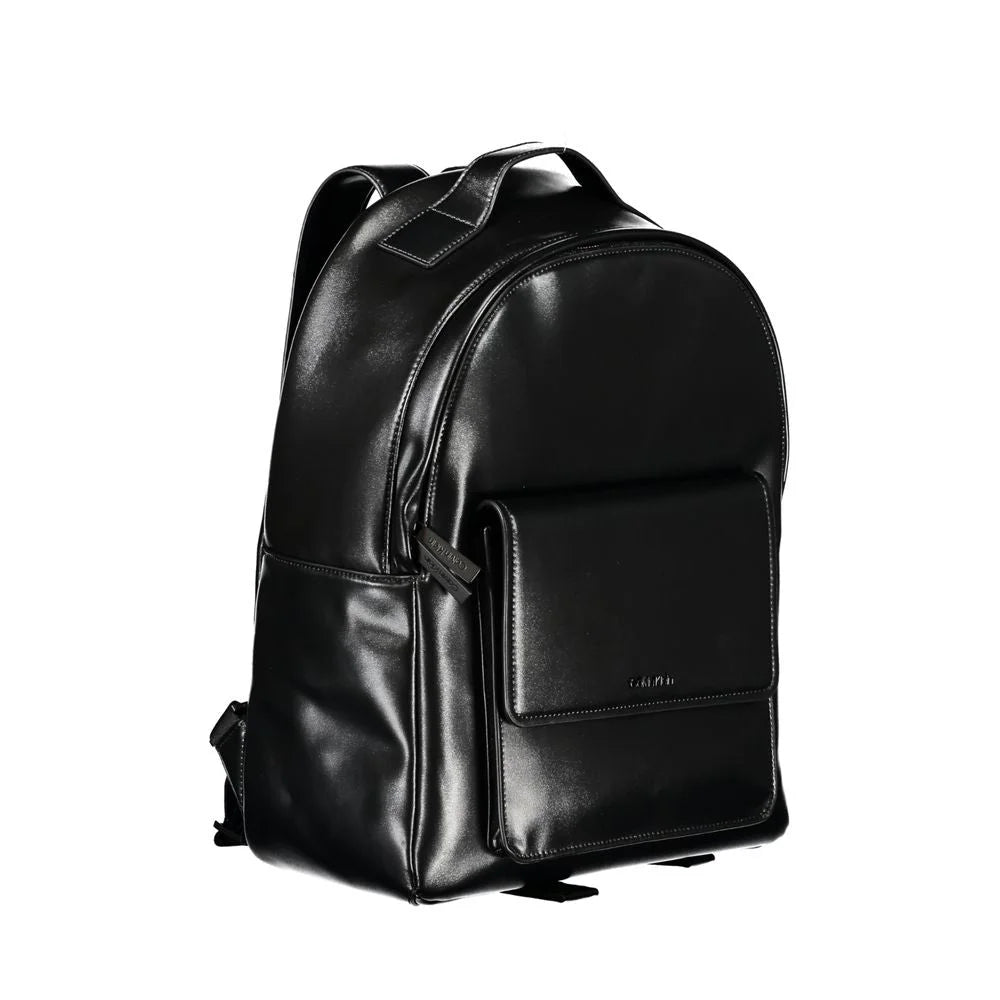 Calvin Klein Elegant Black Urban Backpack with Laptop Compartment - Laptop Backpacks