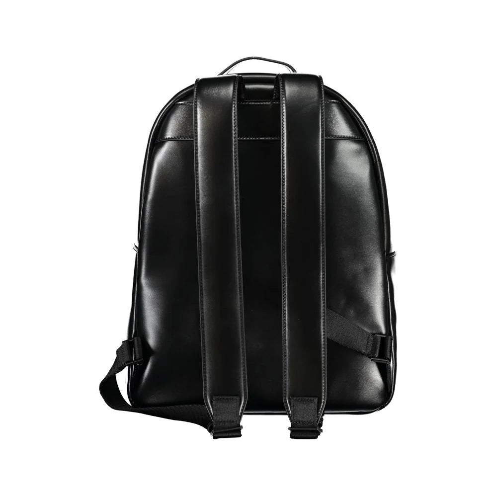 Calvin Klein Elegant Black Urban Backpack with Laptop Compartment - Laptop Backpacks