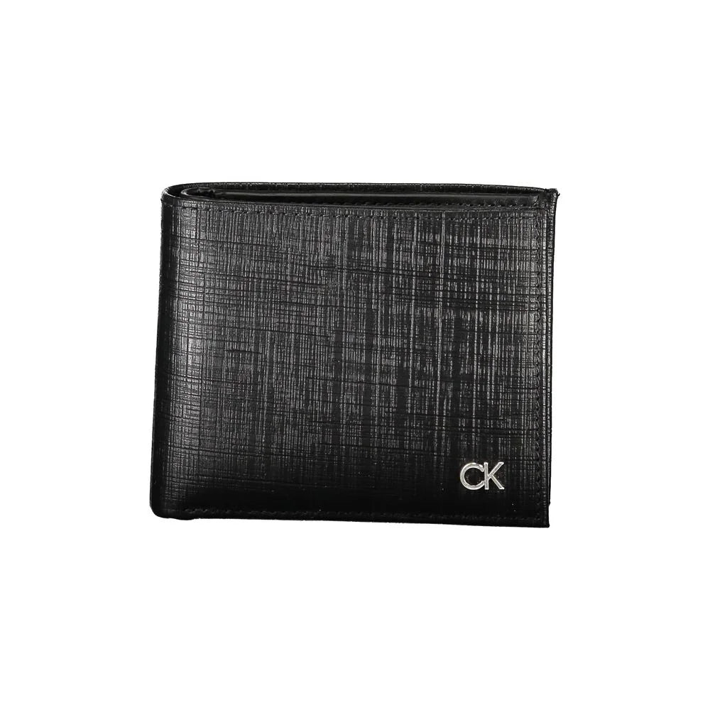 Calvin Klein Elegant Dual Compartment Leather Wallet - Wallets