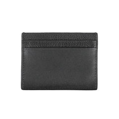 Calvin Klein Elegant Leather Card Holder in Timeless Black - Card Cases