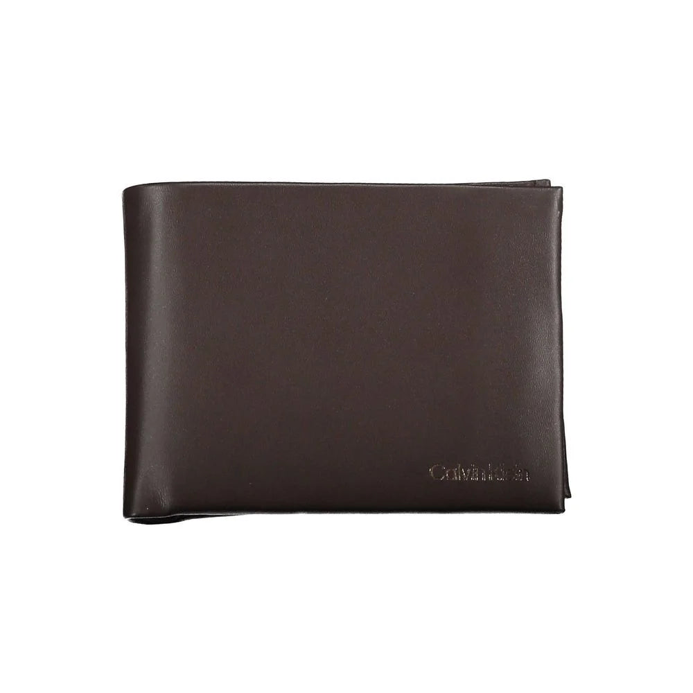 Calvin Klein Elegant Leather Dual-Compartment Wallet - Wallets