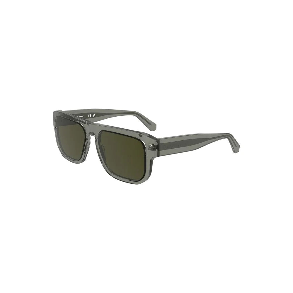 Calvin Klein Gray Acetate Men Sunglass - Sunglasses
