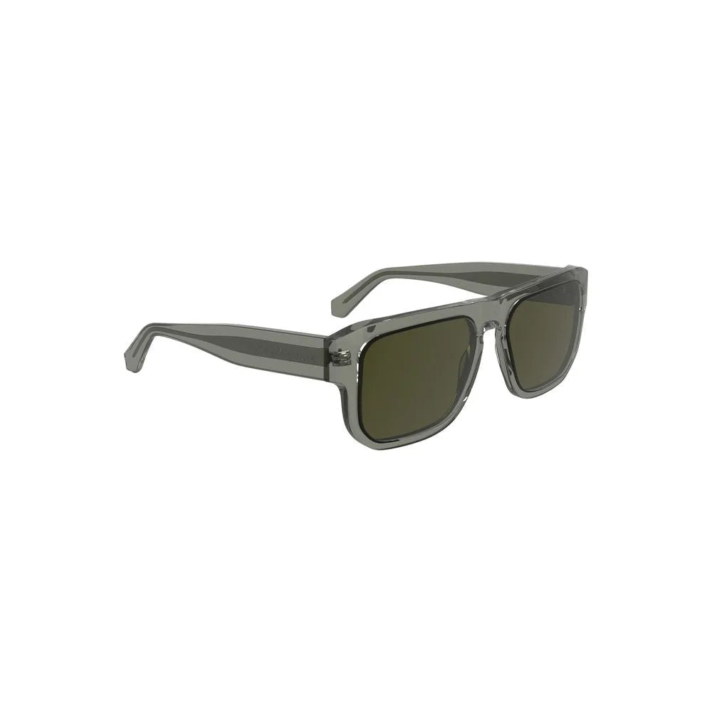 Calvin Klein Gray Acetate Men Sunglass - Sunglasses