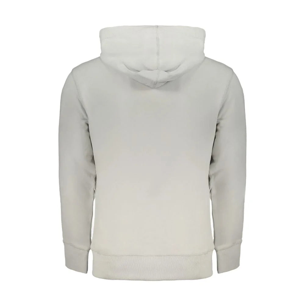 Calvin Klein Gray Cotton Men Sweater - Hoodies