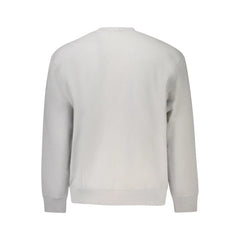 Calvin Klein Gray Cotton Men Sweater - Sweatshirts