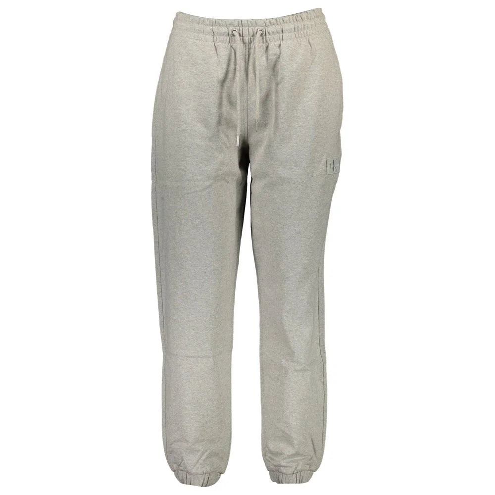 Calvin Klein Gray Cotton Pant - Joggers