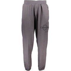 Calvin Klein Gray Cotton Pant - Joggers