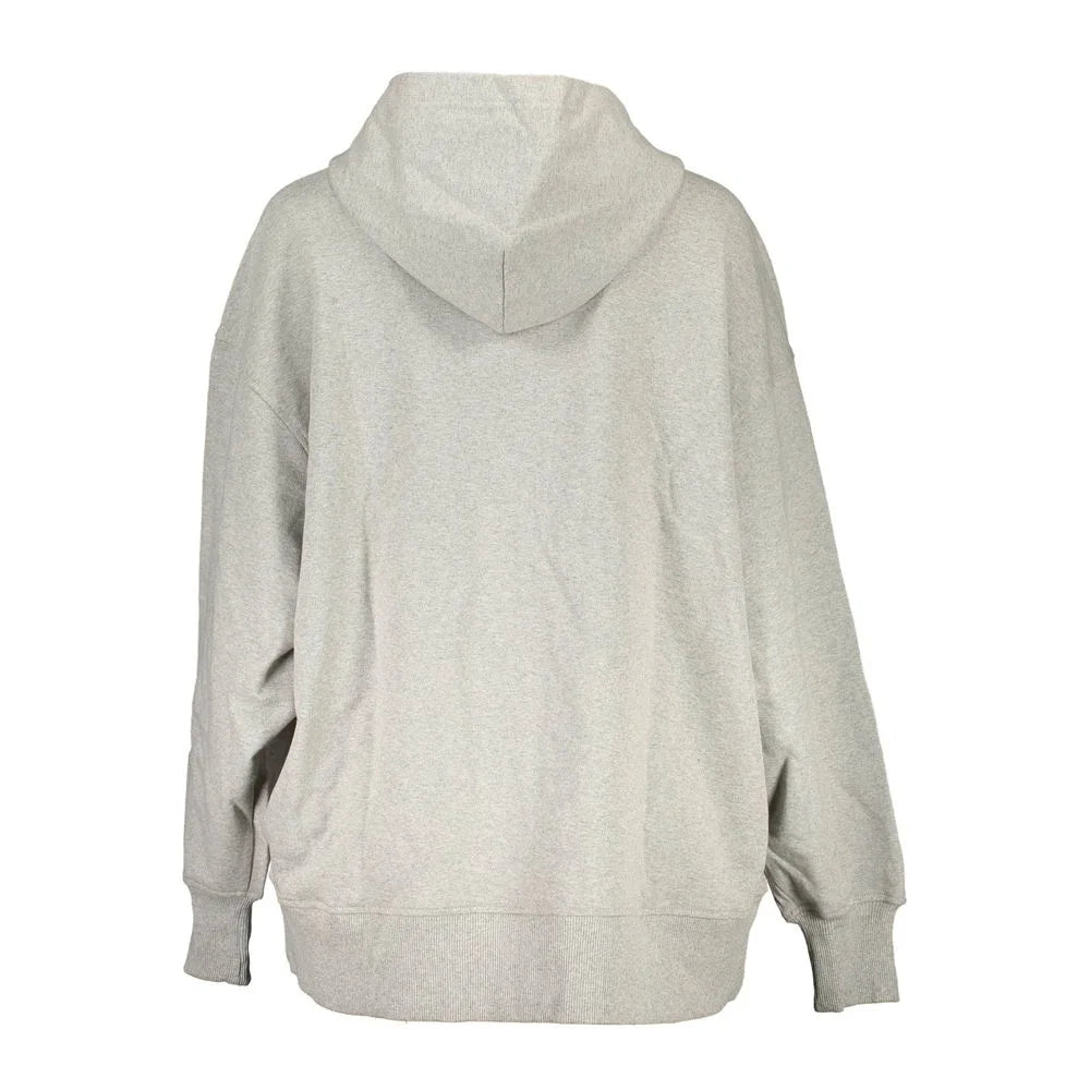 Calvin Klein Gray Cotton Women Sweater - Hoodies