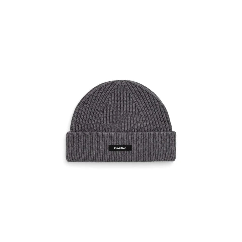 Calvin Klein Gray Organic Cotton Caps Baseball Hat - UNI