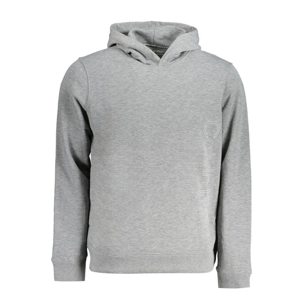 Calvin Klein Gray Polyester Men Sweater - Hoodies