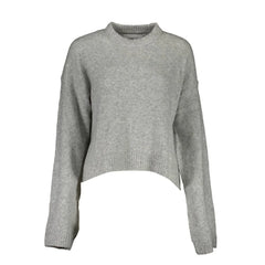 Calvin Klein Gray Wool Sweater - Sweaters
