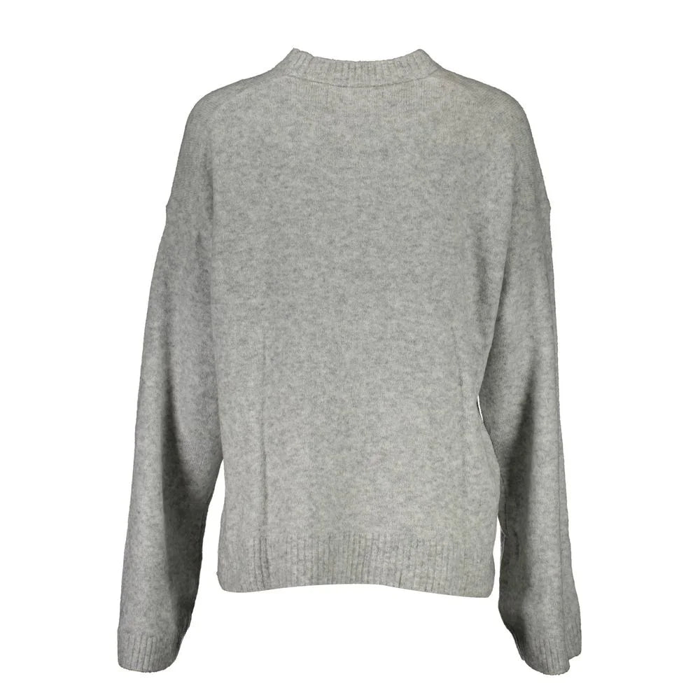 Calvin Klein Gray Wool Sweater - Sweaters