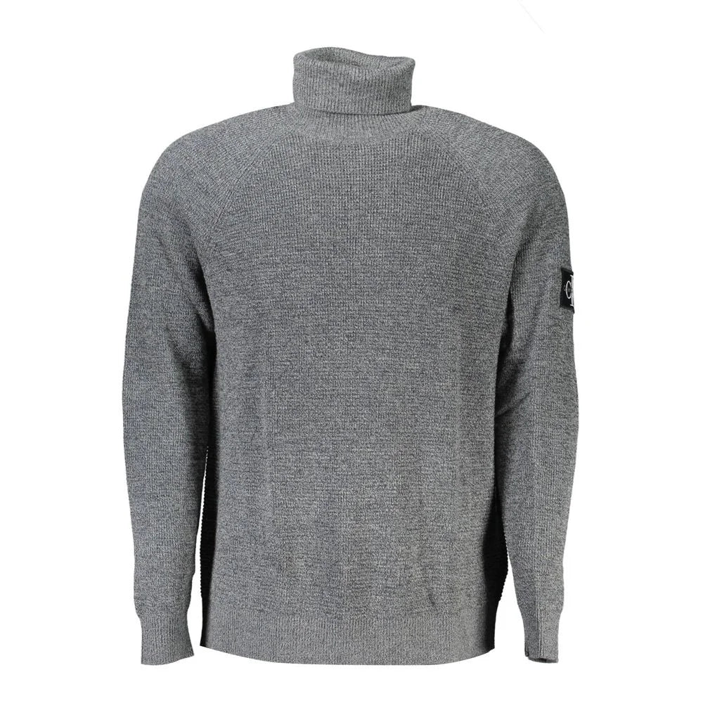 Calvin Klein Gray Wool Sweater - XXL - Sweaters