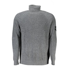 Calvin Klein Gray Wool Sweater - XXL - Sweaters
