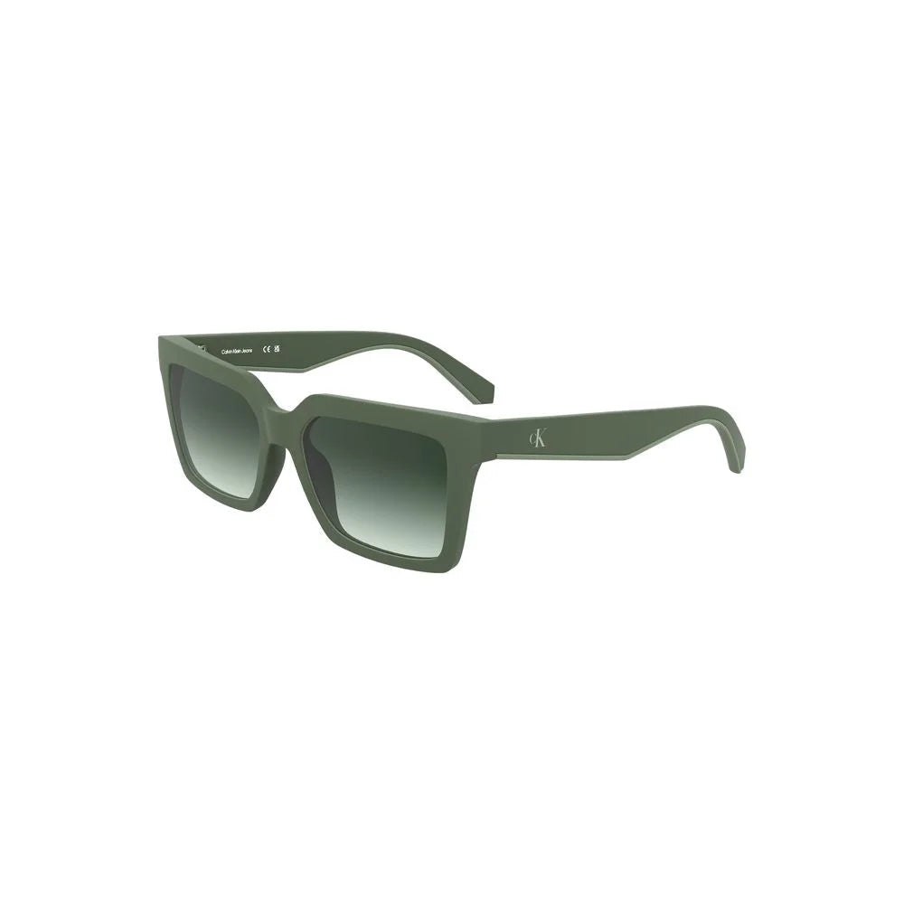 Calvin Klein Green Bio-Based Fabric Women Sunglasses - Sunglasses