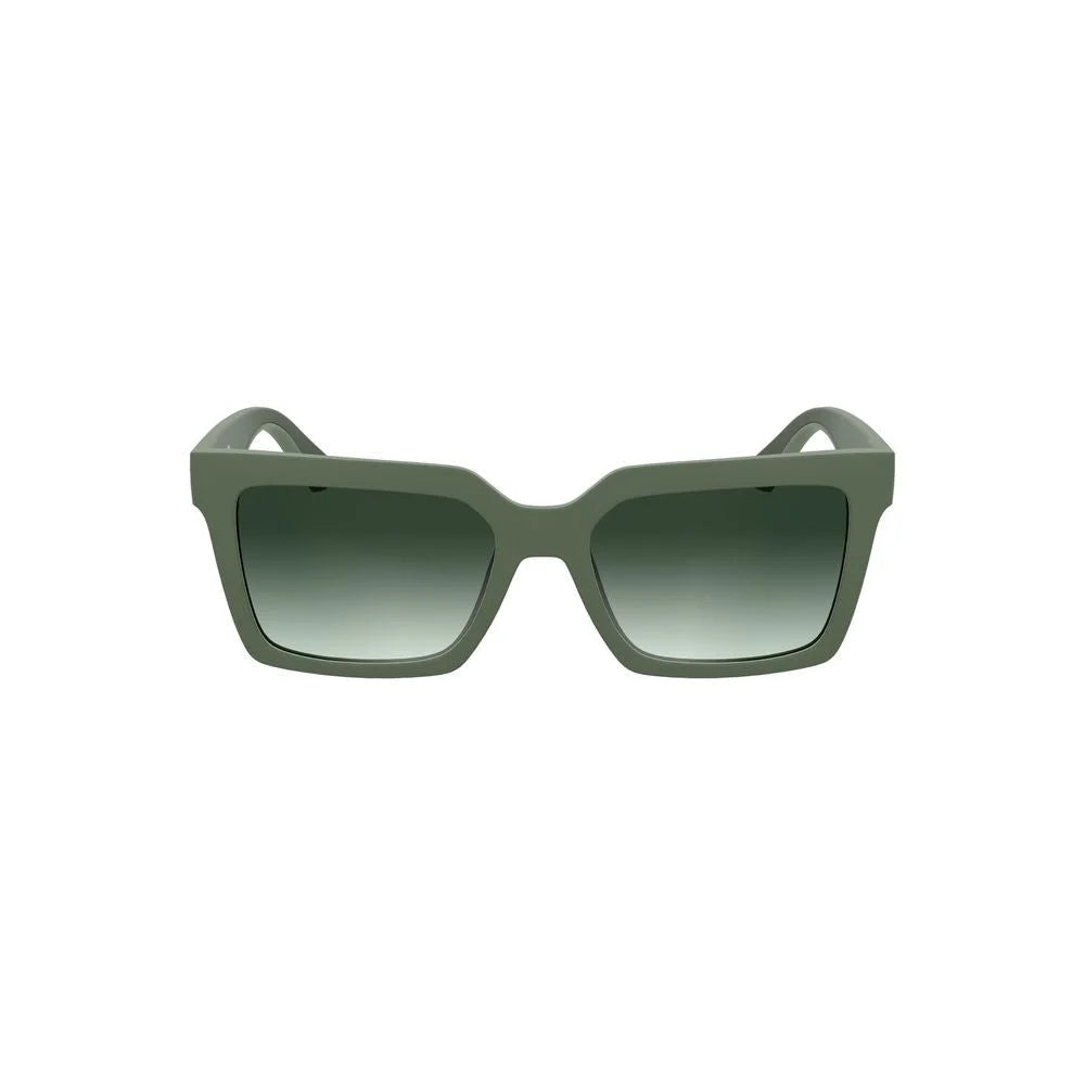 Calvin Klein Green Bio-Based Fabric Women Sunglasses - Sunglasses