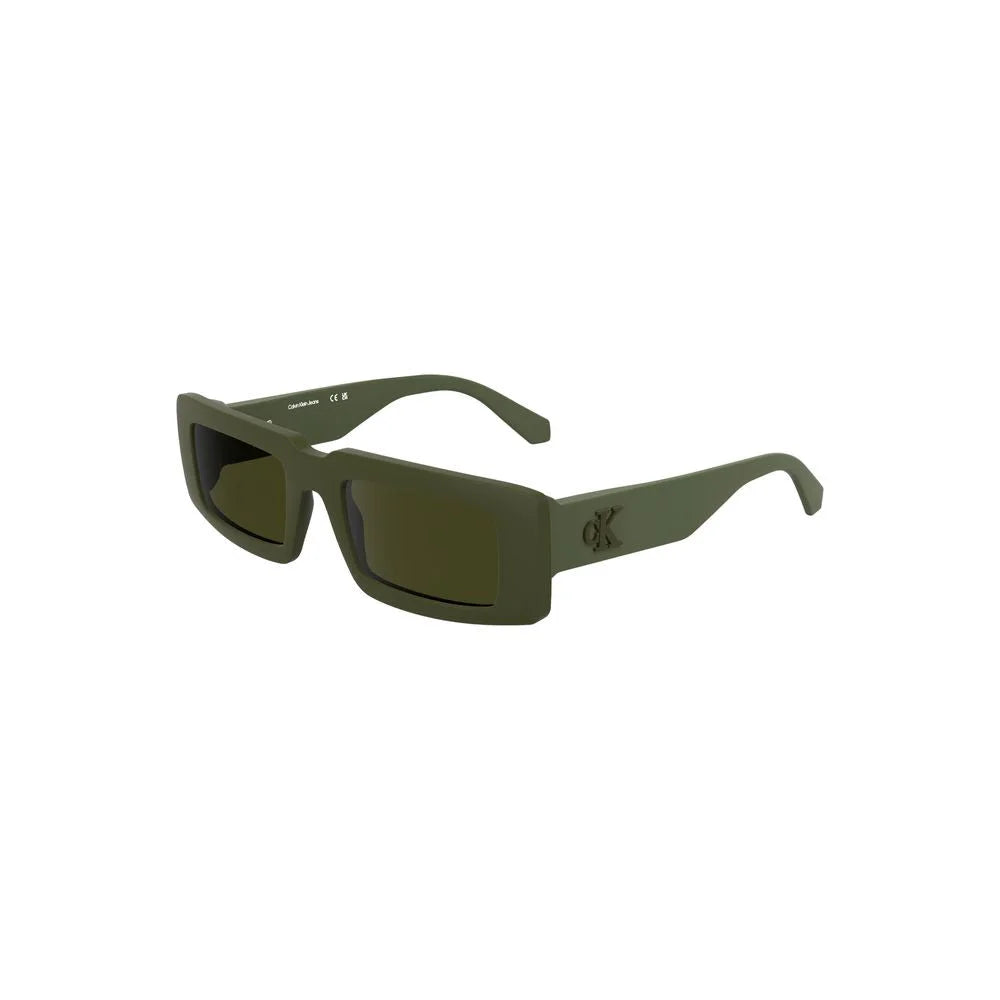 Calvin Klein Green Bio-Based Fabric Women Sunglasses - Sunglasses
