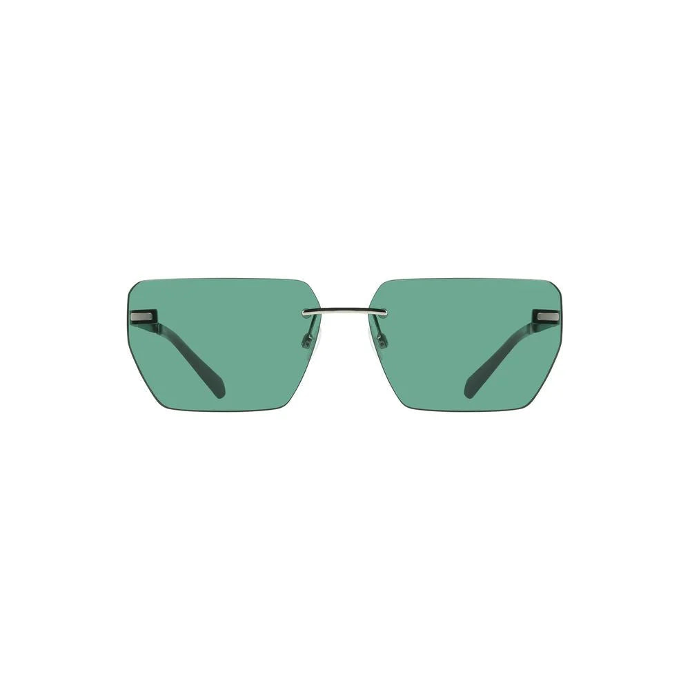 Calvin Klein Green Metal Men Sunglass - Sunglasses
