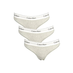 Calvin Klein Grigio Cotton Women Intimate