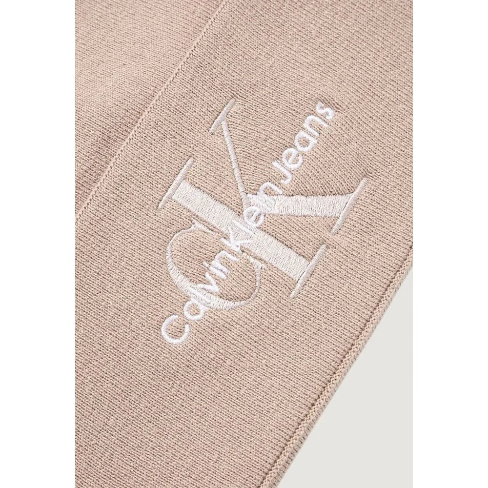 Calvin Klein Jeans Beige Cotton Caps Baseball Hat - UNI