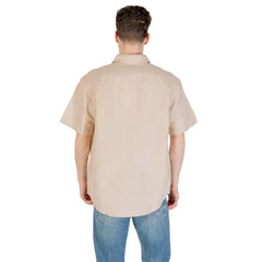 Calvin Klein Jeans Beige Linen Shortsleeve - IT48 | L