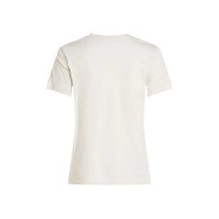 Calvin Klein Jeans Beige Recycled Cotton T-Shirt - IT38|XS
