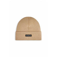 Calvin Klein Jeans Beige Recycled Polyester Caps Baseball Hat - UNI