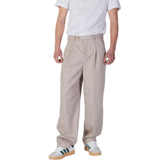 Calvin Klein Jeans Beige Recycled Polyester Pant