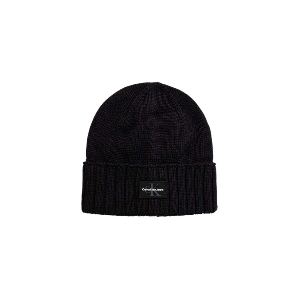 Calvin Klein Jeans Black Cotton Caps Baseball Hat - UNI