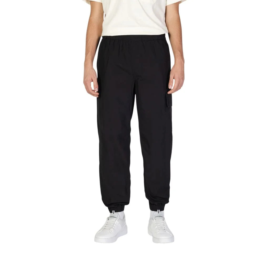 Calvin Klein Jeans Black Cotton Joggers Workout Pant - IT46 | M