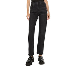 Calvin Klein Jeans Black Cotton Mom Jean - W26 | L32