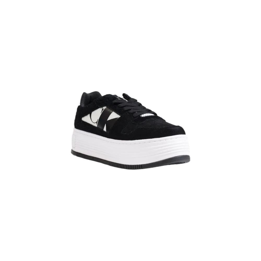 Calvin Klein Jeans Black Leather Sneaker