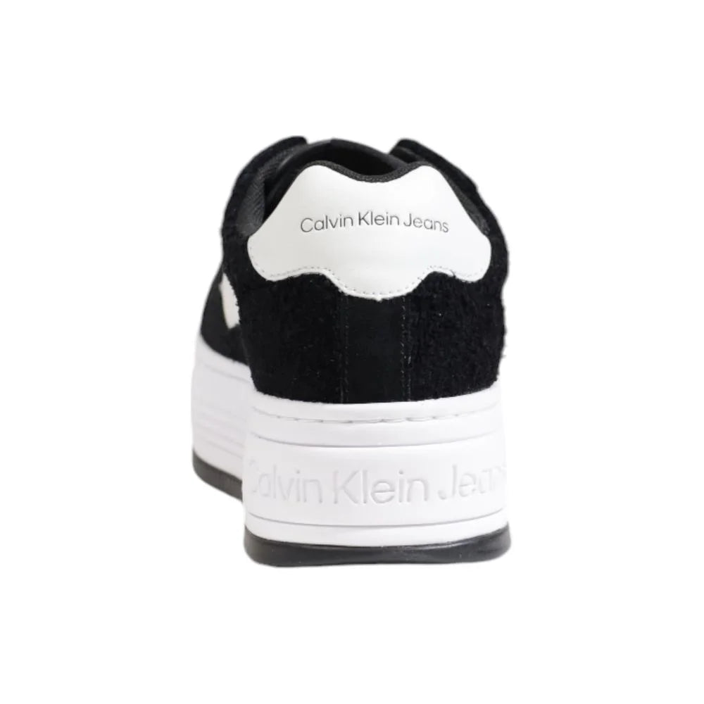 Calvin Klein Jeans Black Leather Sneaker