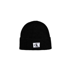 Calvin Klein Jeans Black Marabou Caps Baseball Hat - UNI