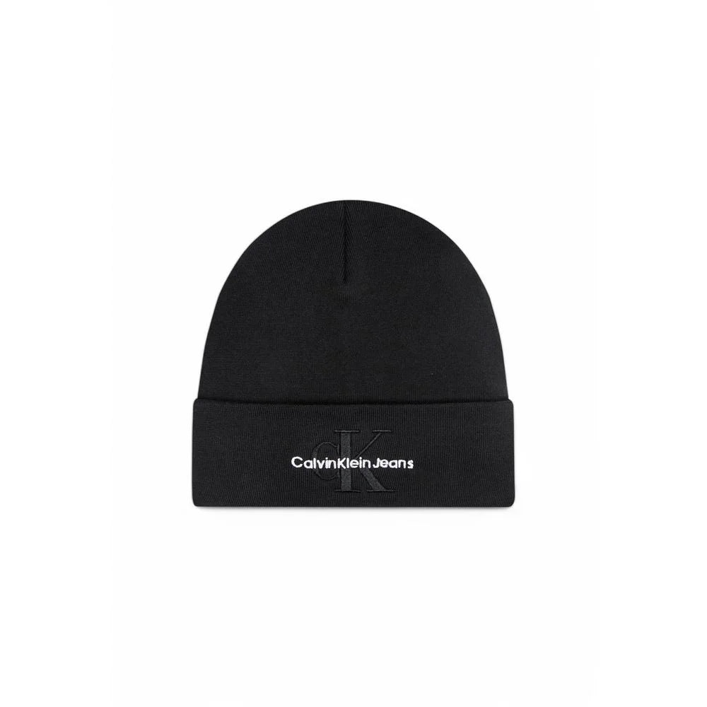 Calvin Klein Jeans Black Organic Cotton Caps Baseball Hat - UNI