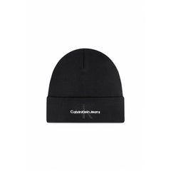 Calvin Klein Jeans Black Organic Cotton Caps Baseball Hat - UNI